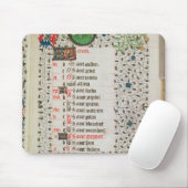 Bäume des Widders und eines Mannholzschlags Mousepad (Mit Mouse)