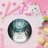 Bäume des Zauberwaldes zum Geburtstag Pappteller (Party)