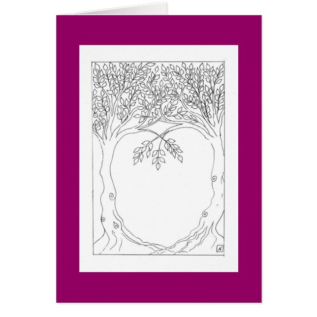 Bäume, die zusammen wachsen (Vorne)