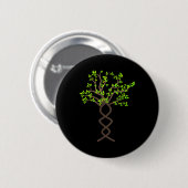 Baume Dna Naturschutz Umwelt Button (Vorne & Hinten)