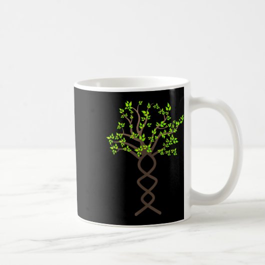 Baume Dna Naturschutz Umwelt Kaffeetasse (Rechts)