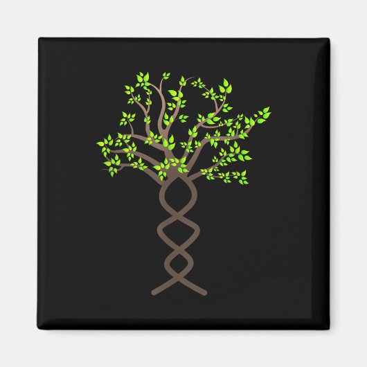 Baume Dna Naturschutz Umwelt Magnet (Vorne)