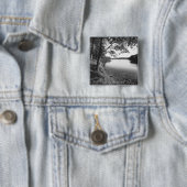 Bäume durch Fluss B&W Button (Beispiel)