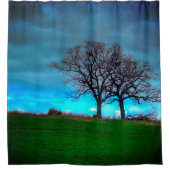 Bäume Duschvorhang (Vorderseite)