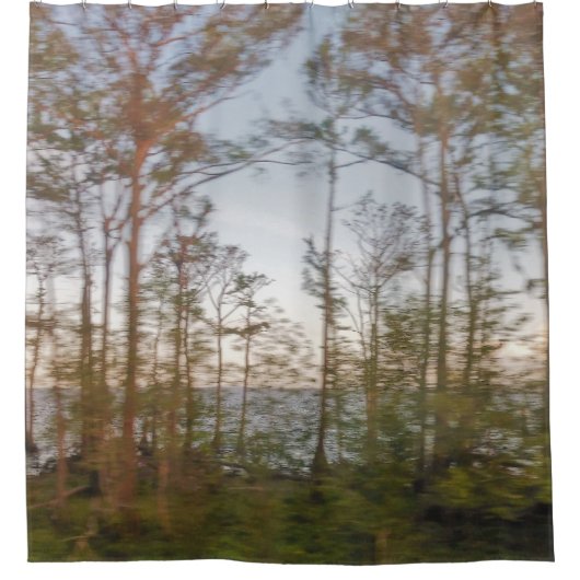 "Bäume" Duschvorhang (Vorderseite)