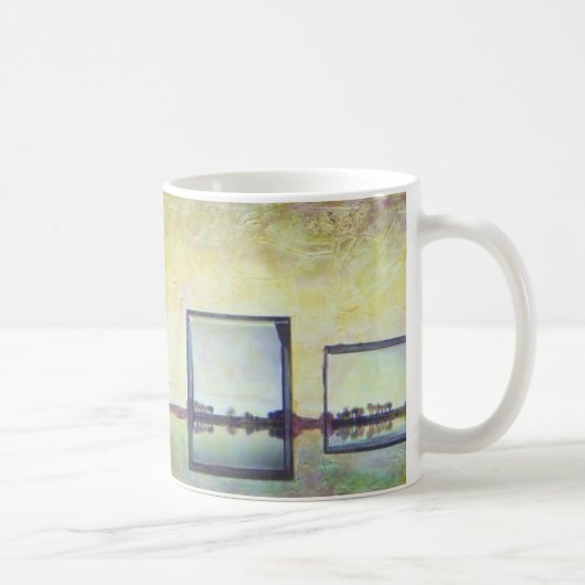 Bäume entlang der Fluss-Tasse Kaffeetasse (Rechts)