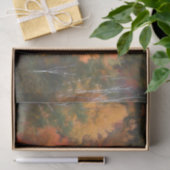 Bäume Fall Wald Orange Gelb schön Seidenpapier (Geschenk)