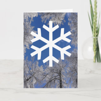 Bäume Feiertagskarte