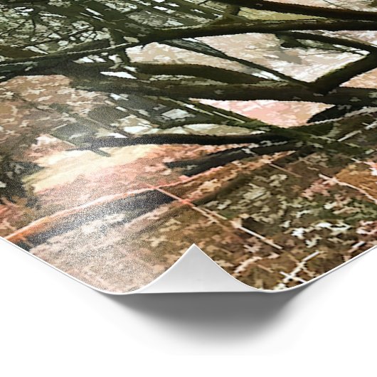 BÄUME FOTODRUCK (Ecke)