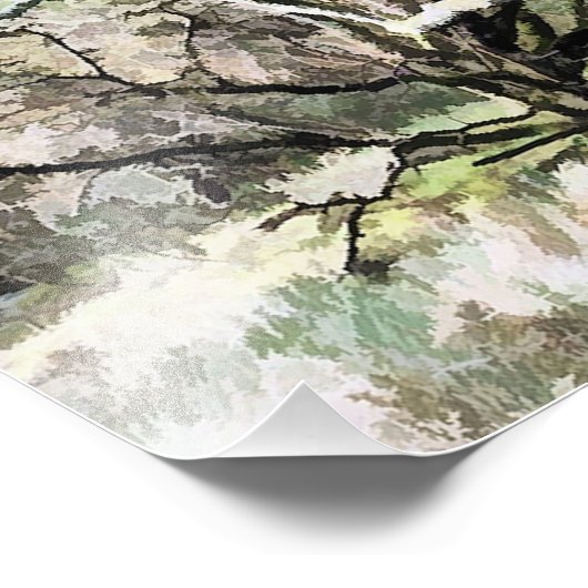 BÄUME FOTODRUCK (Ecke)