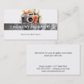 Bäume | Fotografie | Blume der Kamera Visitenkarte (Vorne/Hinten)