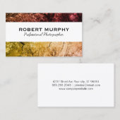 Bäume | Fotografie-Variation Visitenkarte (Vorne/Hinten)