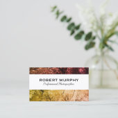 Bäume | Fotografie-Variation Visitenkarte (Stehend Vorderseite)