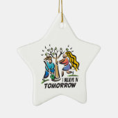 Bäume für morgen keramikornament (Rechts)
