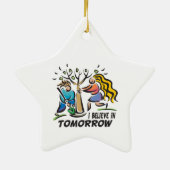 Bäume für morgen keramikornament (Hinten)