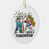 Bäume für morgen keramikornament (Rechts)