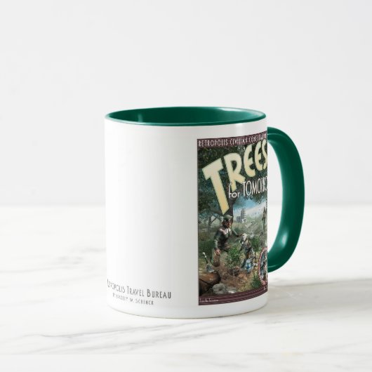 Bäume für morgen! Tasse (VorderseiteRechts)