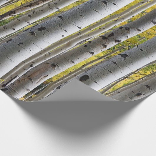 Bäume Geschenkpapier (Ecke)