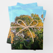 BÄUME GESCHENKPAPIER SET (Beispiel)