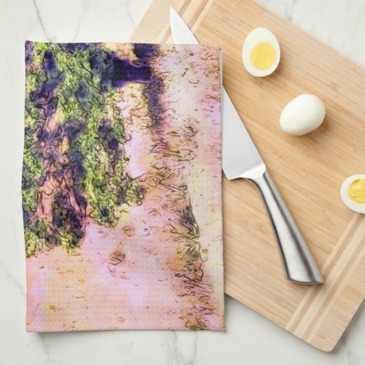 BÄUME GESCHIRRTUCH (Viertel Falte)