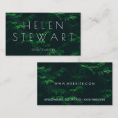 Bäume II Visitenkarte (Vorne/Hinten)