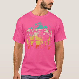 Bäume im Freien Natur Retrowald T-Shirt