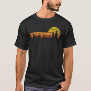Bäume Im Freien Wildtiere Natur Vintage Wald Natu T-Shirt