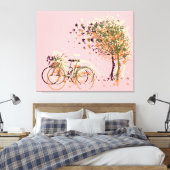 Bäume im Herbst #2 Leinwanddruck (Insitu (Schlafzimmer))