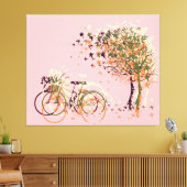 Bäume im Herbst #2 Leinwanddruck (Insitu (Wohnzimmer))