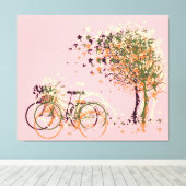 Bäume im Herbst #2 Leinwanddruck (Insitu (Holzboden))