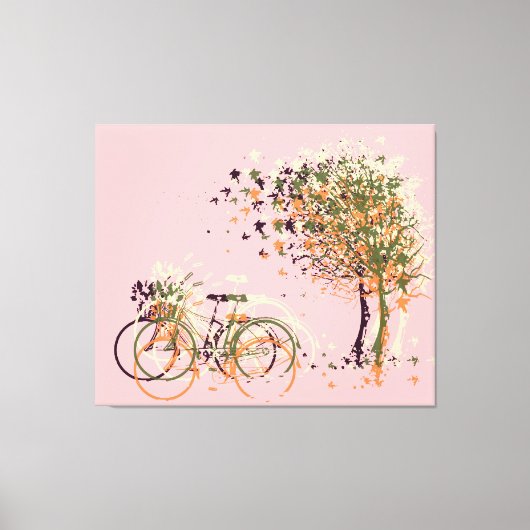 Bäume im Herbst #2 Leinwanddruck (Vorderseite)