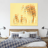 Bäume im Herbst #4 Leinwanddruck (Insitu (Schlafzimmer))