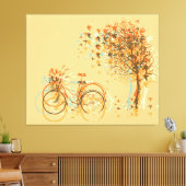 Bäume im Herbst #4 Leinwanddruck (Insitu (Wohnzimmer))