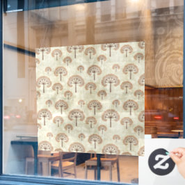 Bäume im Herbst Fensteraufkleber