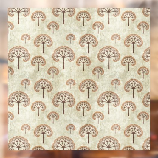 Bäume im Herbst Fensteraufkleber (Blatt 2)