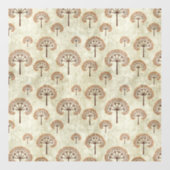 Bäume im Herbst Fensteraufkleber (Blatt)