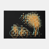 Bäume im Herbst Fußmatte (Vorderseite)