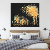 Bäume im Herbst Leinwanddruck (Insitu (Schlafzimmer))