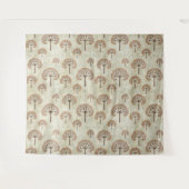 Bäume im Herbstwirbelkissen Tapestry Wandteppich (Vorderseite (Horizontal))