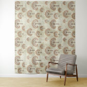 Bäume im Herbstwirbelkissen Tapestry Wandteppich (Beispiel)