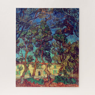 Bäume im Hospitalgarten Van Gogh Puzzle