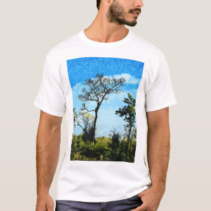 Bäume im Julington-Durbin-Reservat Florida T-Shirt