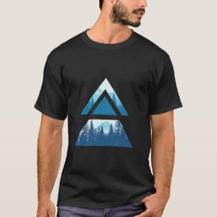 Bäume im Naturwald Wandern im Val Piora T-Shirt