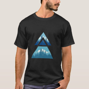 Bäume im Naturwald Wandern im Val Piora T-Shirt