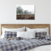 Bäume im Nebel Leinwanddruck (Insitu (Schlafzimmer))