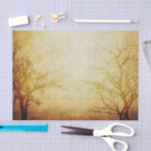 Bäume im Nebeln Seidenpapier (Handwerk)