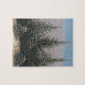 Bäume im Schnee (Winter Weihnachtslandschaft) Puzzle (Horizontal)