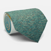 Bäume im See Wasser Krawatte Männer (Gerollt)