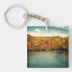 Bäume im Seenwald Wassersicherheit Schlüsselkette Schlüsselanhänger