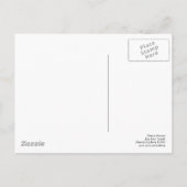 Bäume im Sommer BW Postkarte (Rückseite)